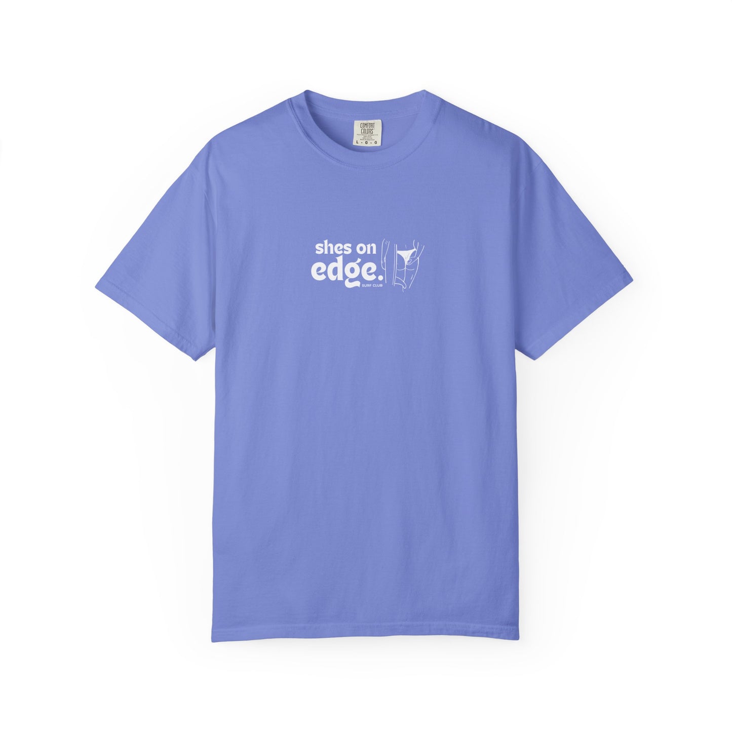 Classic Sally in Flo Blue - Unisex Garment-Dyed T-Shirt
