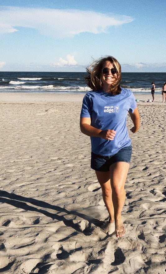 Classic Sally in Flo Blue - Unisex Garment-Dyed T-Shirt