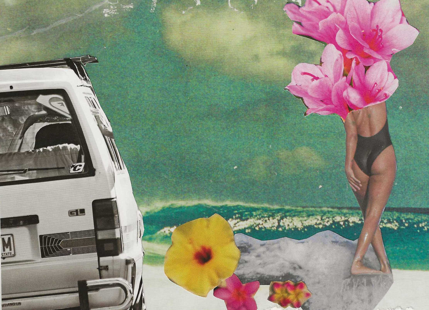 'she is the sea' print