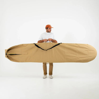 FARO Canvas Surfboard Bag (tan color)