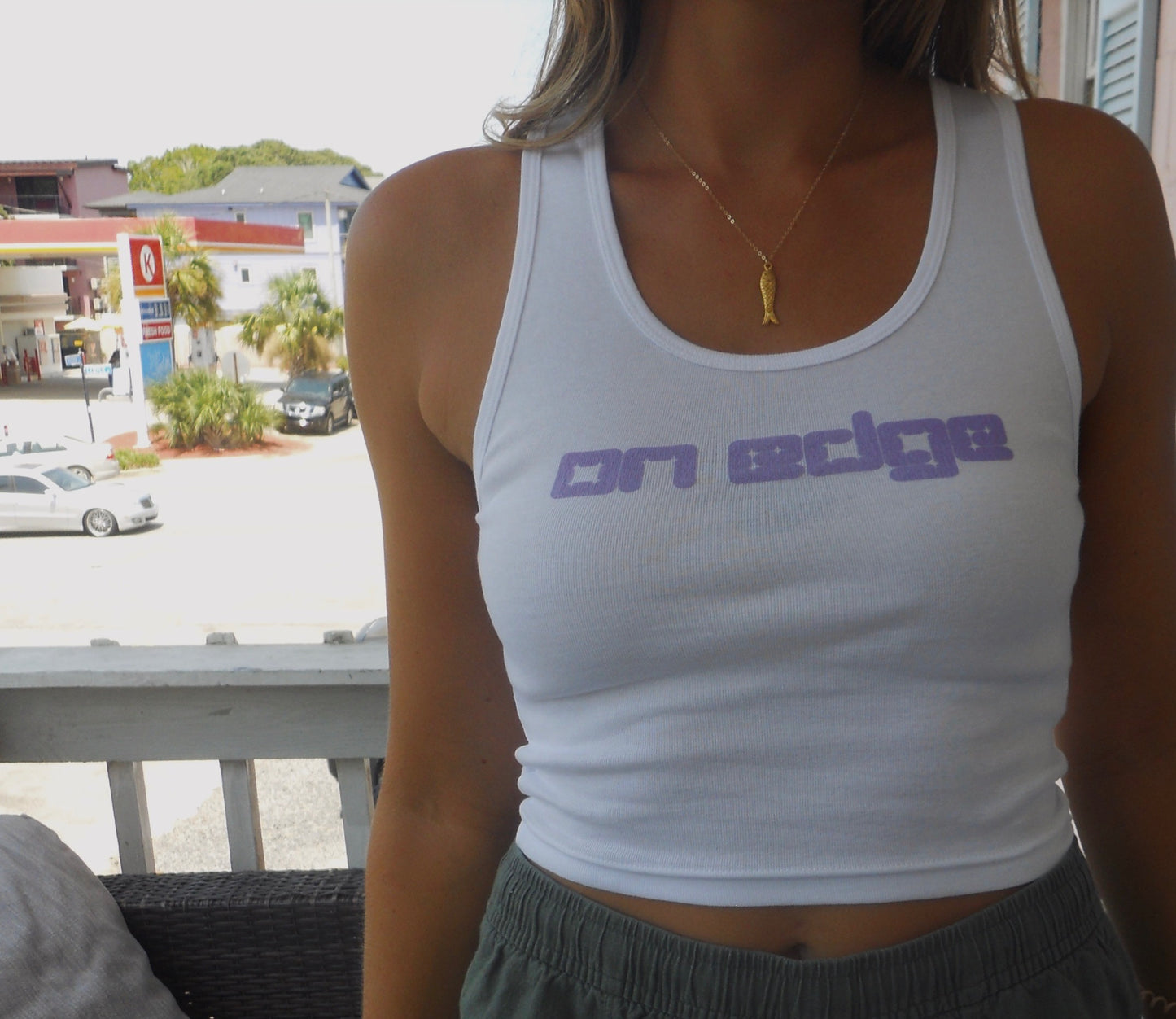 'on edge' tank