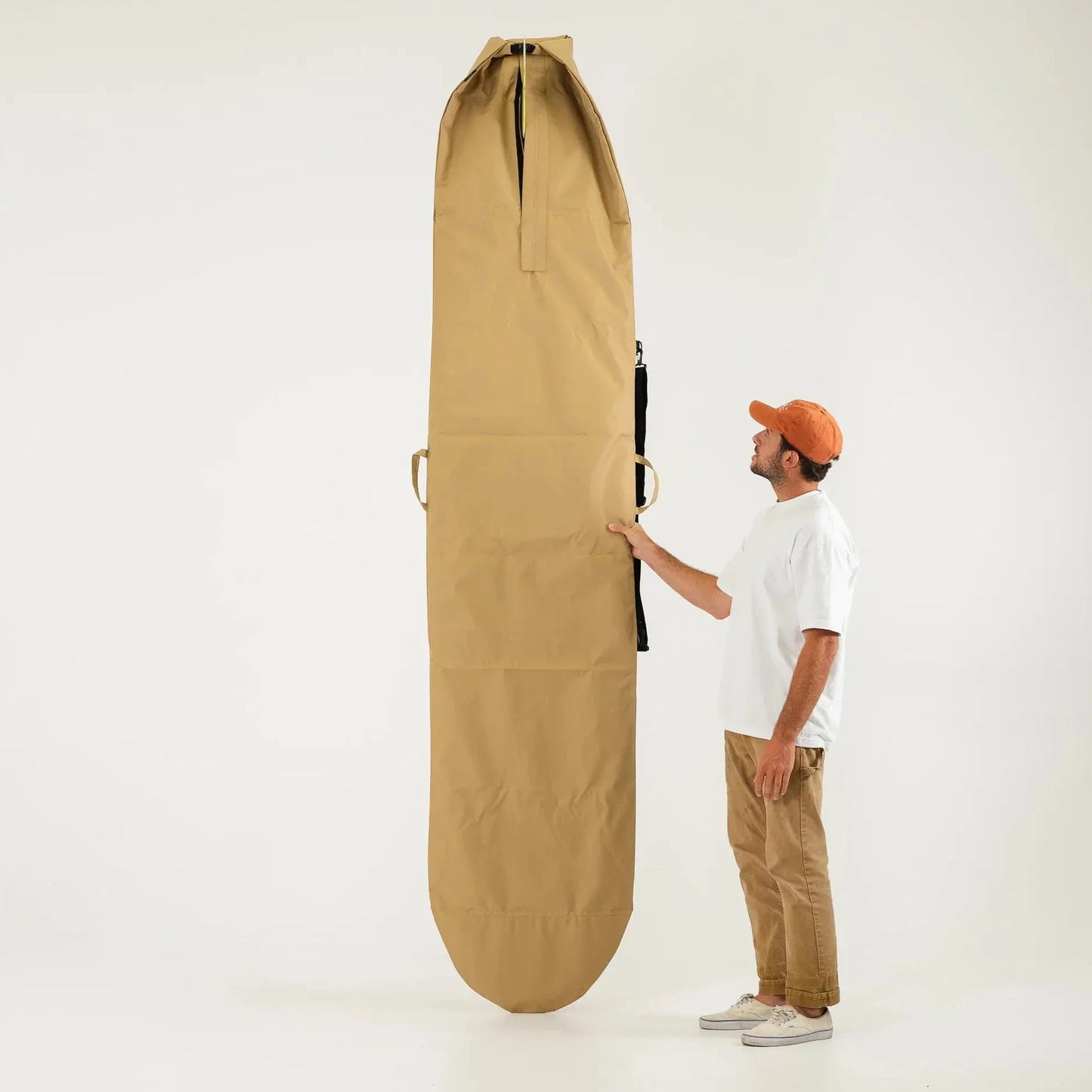 FARO Canvas Surfboard Bag (tan color)