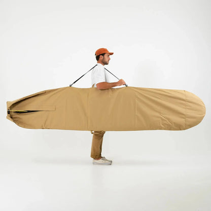 FARO Canvas Surfboard Bag (tan color)