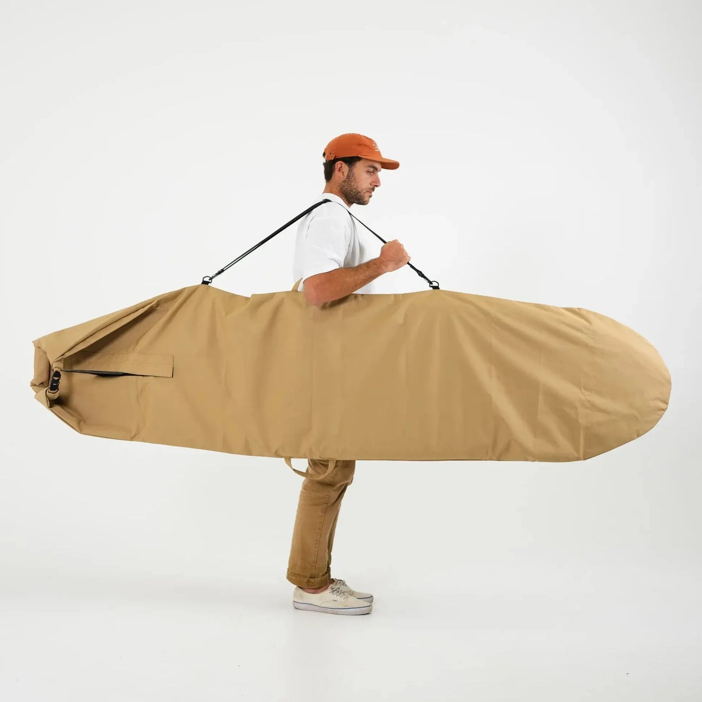 FARO Canvas Surfboard Bag (tan color)