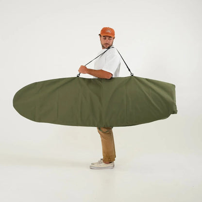 FARO Canvas Surfboard Bag (olive color)