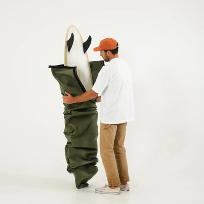 FARO Canvas Surfboard Bag (olive color)