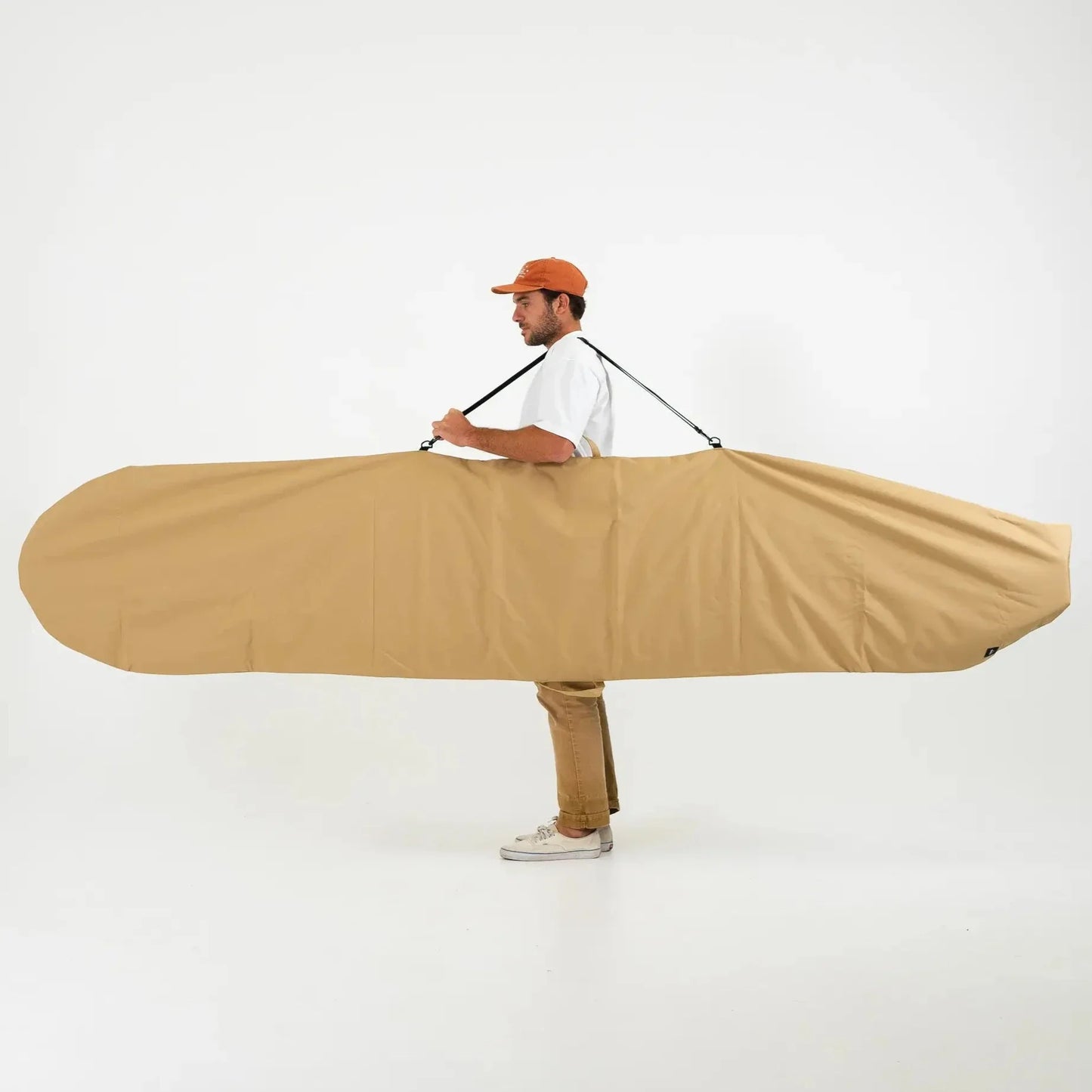 FARO Canvas Surfboard Bag (tan color)