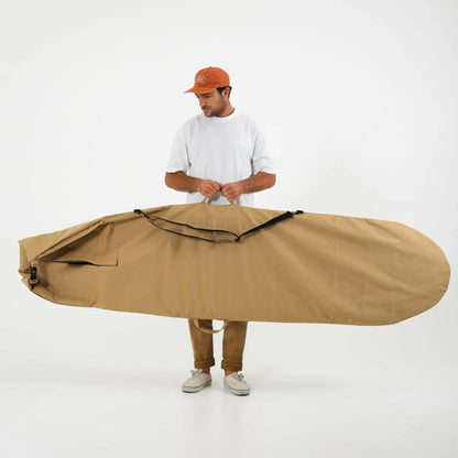 FARO Canvas Surfboard Bag (tan color)