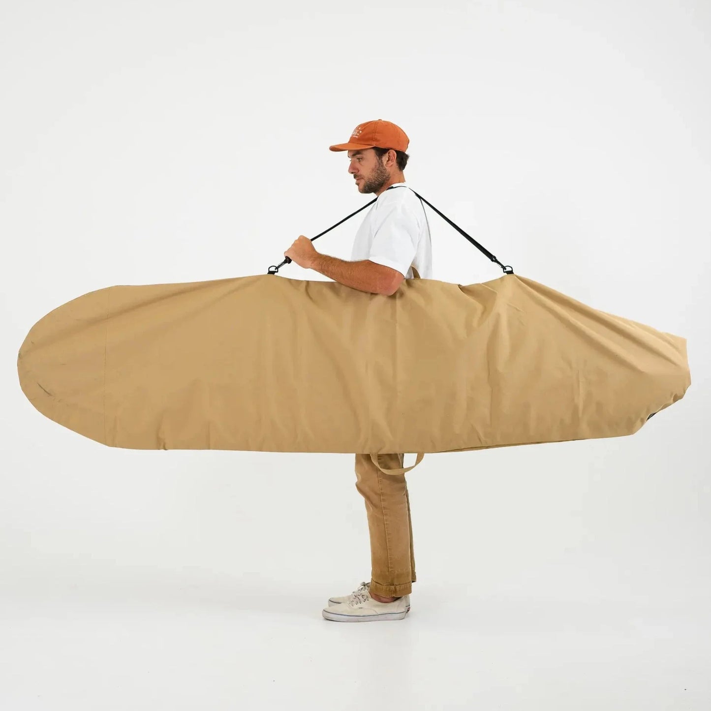 FARO Canvas Surfboard Bag (tan color)