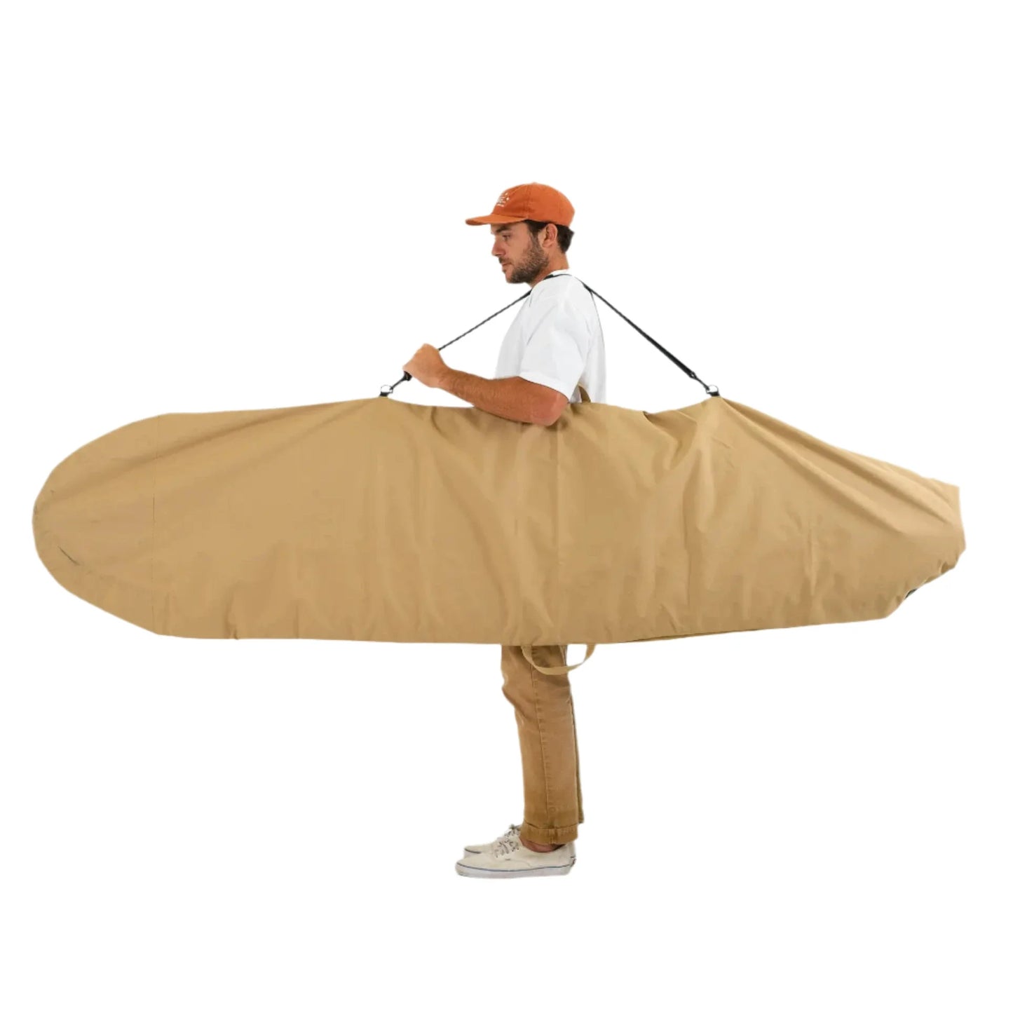 FARO Canvas Surfboard Bag (tan color)