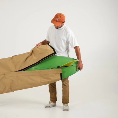 FARO Canvas Surfboard Bag (tan color)