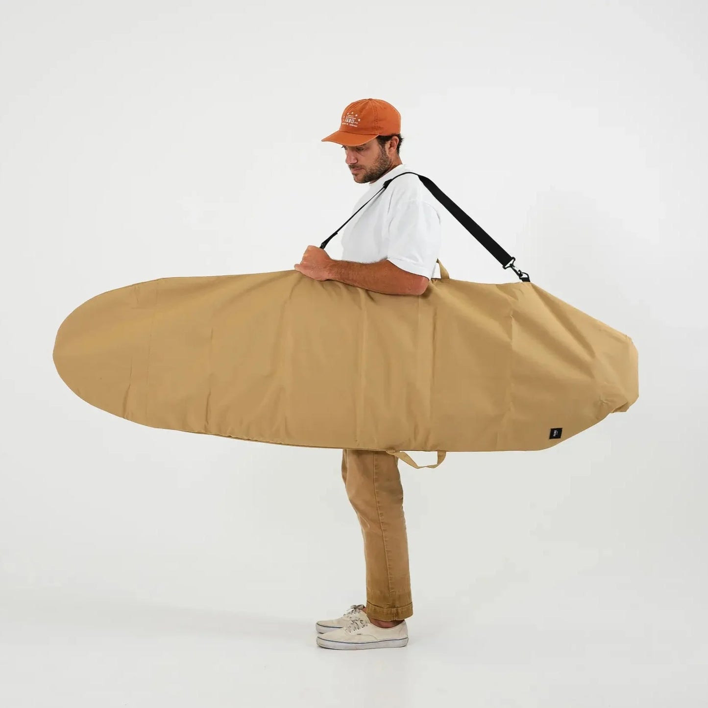 FARO Canvas Surfboard Bag (tan color)